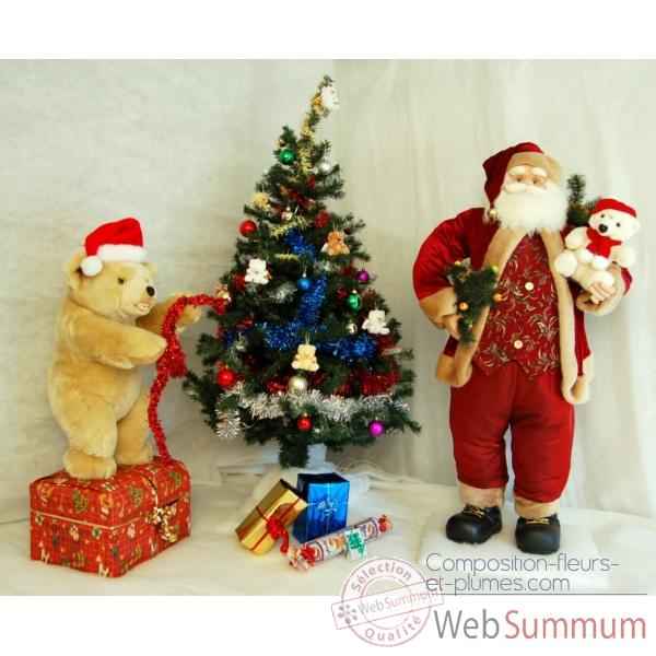 Automates décors de Noël Scène complète avec 2 automates grand modèle -SC2A