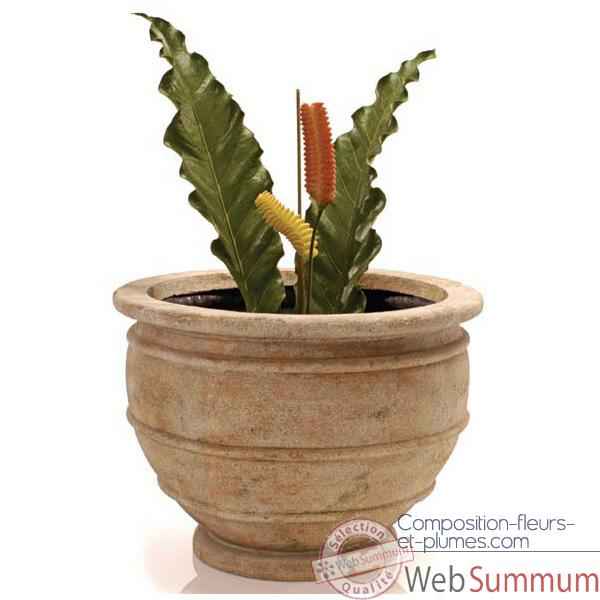Vases-Modele Lipa Planter, surface gres-bs3048sa