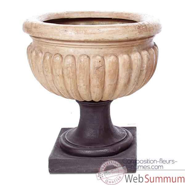 Vases-Modèle Bath Urn,  surface granite-bs3094gry