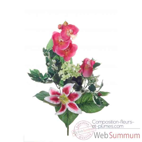 Bouquet lys - orchidee Louis Maes -20013.450