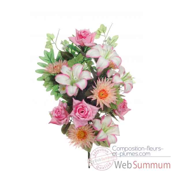 Chrysantheme-rose-lys x 18 Louis Maes -24009.425