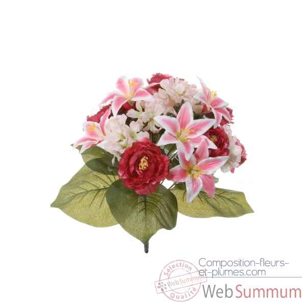 Piquet lys - roses - hortensia Louis Maes -22047.450