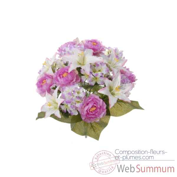 Piquet lys - roses - hortensia Louis Maes -22047.628