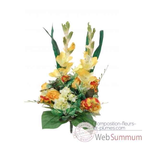 Rose-hortensia-glaeuils bouquet Louis Maes -05255.475